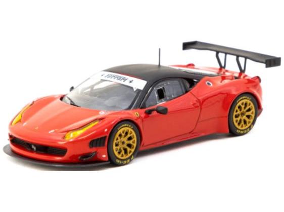 Ferrari 458 Italia GT3 Red Scale Tarmac Works Diecast Model-Tarmac Works-Diecast Model Centre