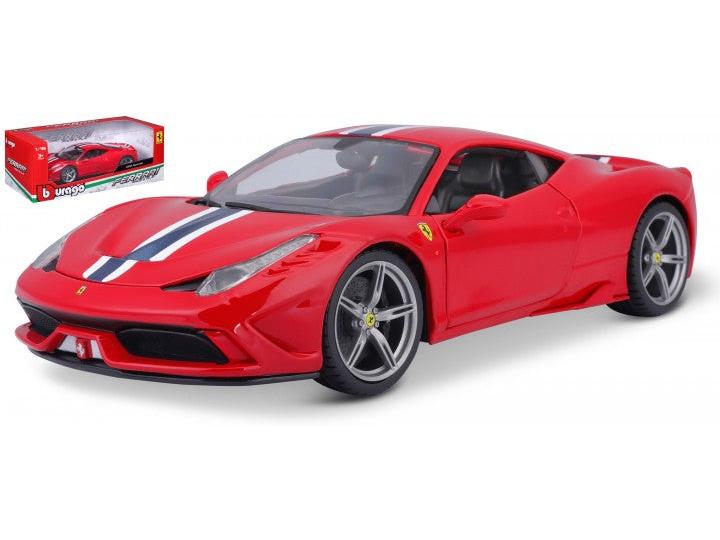 Ferrari 458 Speciale Red 1:18 Scale Bburago Diecast Model Car