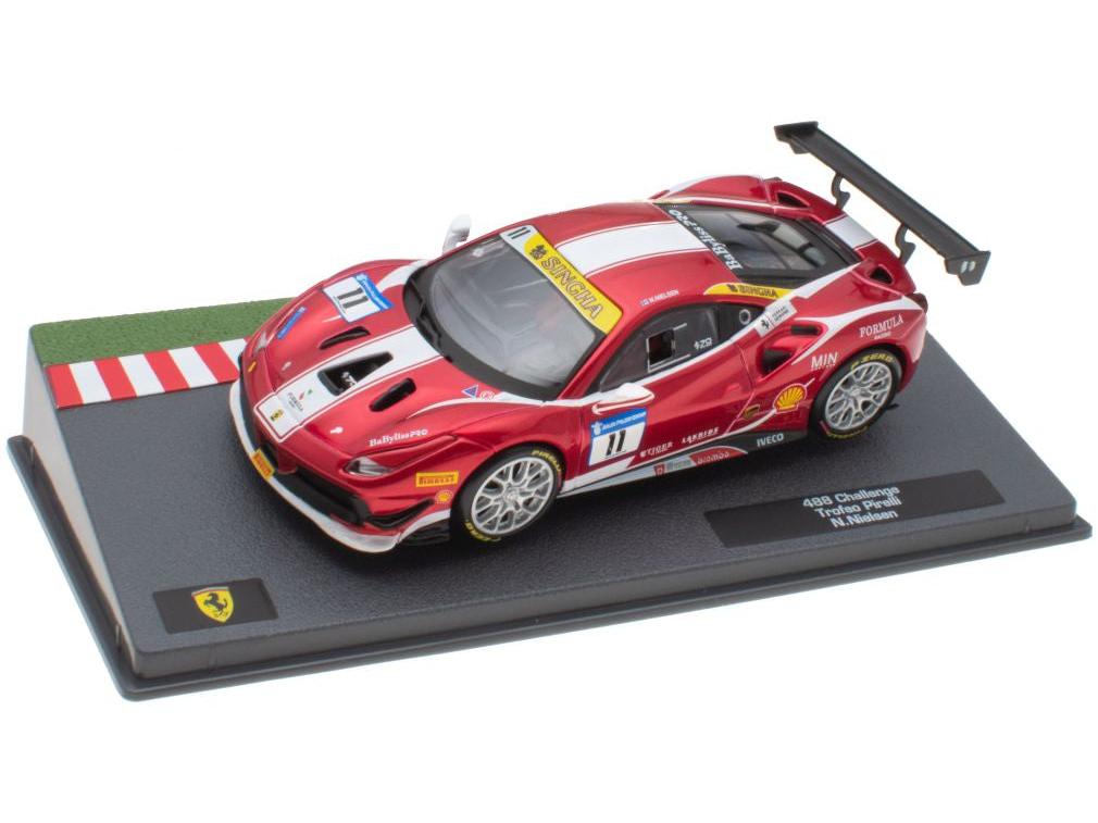 Ferrari 488 Challenge Trofeo Pirelli 1:43 Scale Diecast Model-Unbranded-Diecast Model Centre