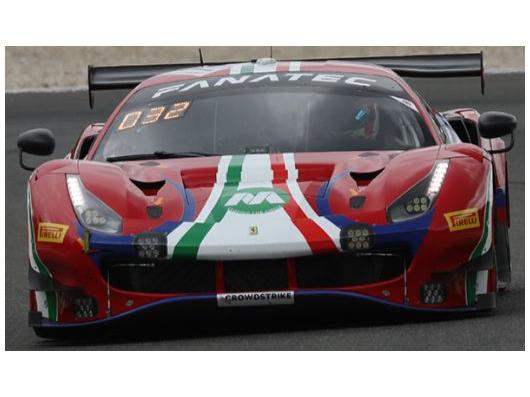 Ferrari 488 GT3 AF Corse 24H Spa 2023 #52 Wadoux/Machiels/Machiels/Bertolini 1:43 Scale Resin Car – Looksmart-Looksmart-Diecast Model Centre