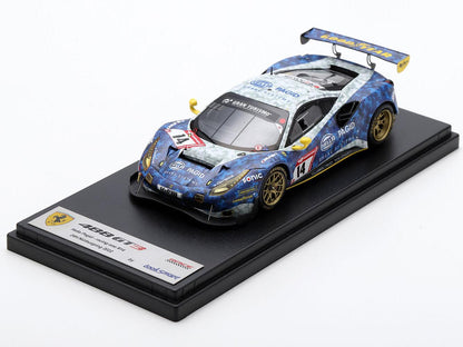 Ferrari 488 GT3 EVO #14 racing one GmbH Hella Pagid 24H Nurburgring 2022 C. Kohlha 1:43 Scale Looksmart Resin Model Car
