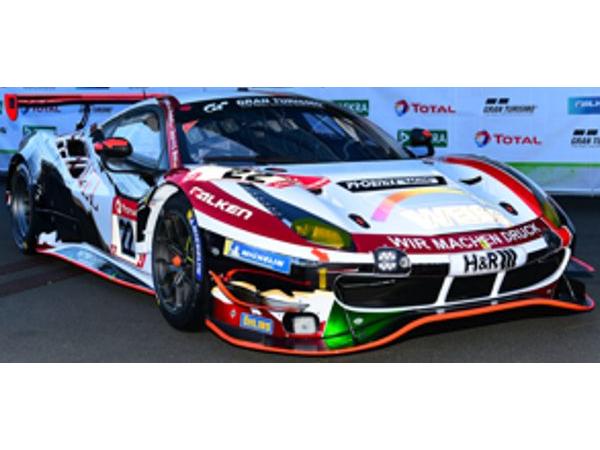 Ferrari 488 GT3 EVO WTM Phoenix 24H Nurburgring 2021 #22 I. Dontje/J. Krumbach 1:43 Scale Resin Car – Looksmart-Looksmart-Diecast Model Centre