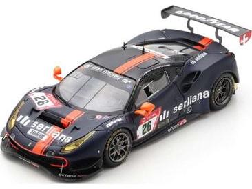 Ferrari 488 GT3 EVO octane126 AG 24H Nurburgring 2021 #26 Grossmann/Trummer/Hirschi 1:43 Scale Resin Car – Looksmart-Looksmart-Diecast Model Centre
