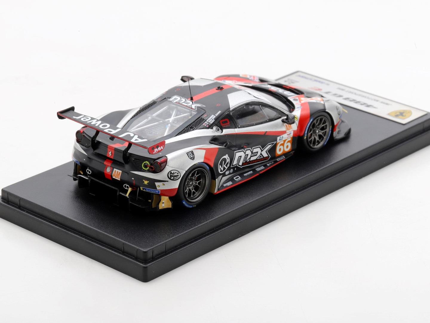 Ferrari 488 GTE EVO #66 JMW Motorsport 24H Le Mans 2022 v.d.Zande/Kvamme/Hart 1:43 Scale Looksmart Resin Model Car