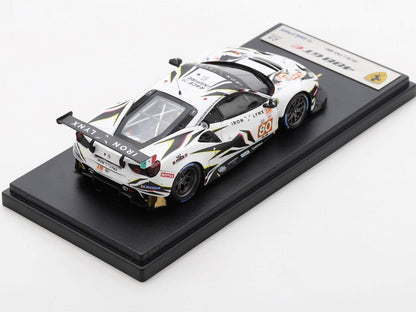 Ferrari 488 GTE EVO #80 Iron Lynx 24H Le Mans 2022 Cressoni/Fisichella/Heistand 1:43 Scale Looksmart Resin Model Car