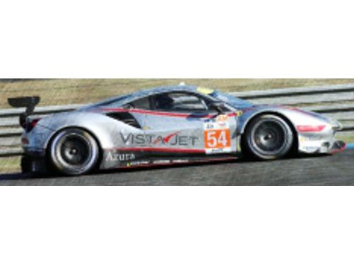 Ferrari 488 GTE EVO AF Corse 24H Le Mans 2022 #54 Flohr/Castellacci/Cassidy 1:43 Scale Resin Car – Looksmart-Looksmart-Diecast Model Centre