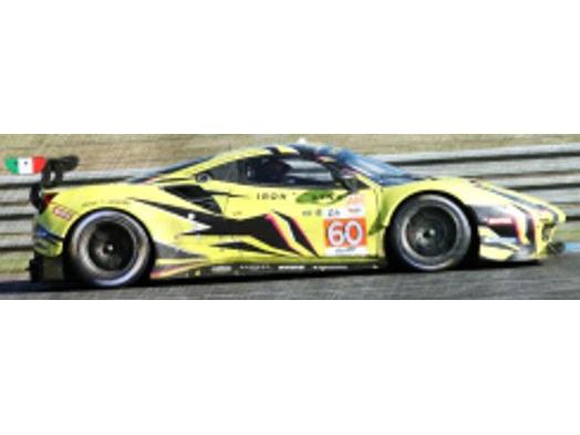 Ferrari 488 GTE EVO Iron Lynx 24H Le Mans 2022 #60 Schiavoni/Balzan/Giammaria 1:43 Scale Resin Car – Looksmart-Looksmart-Diecast Model Centre