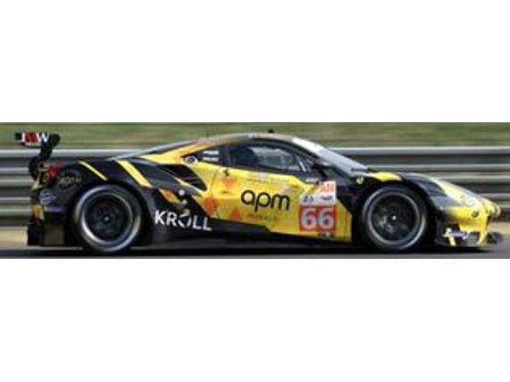Ferrari 488 GTE EVO JMW Motorsport 24H Le Mans 2023 #66 Neubauer/Prette/Petrobelli 1:43 Scale Resin Car – Looksmart-Looksmart-Diecast Model Centre