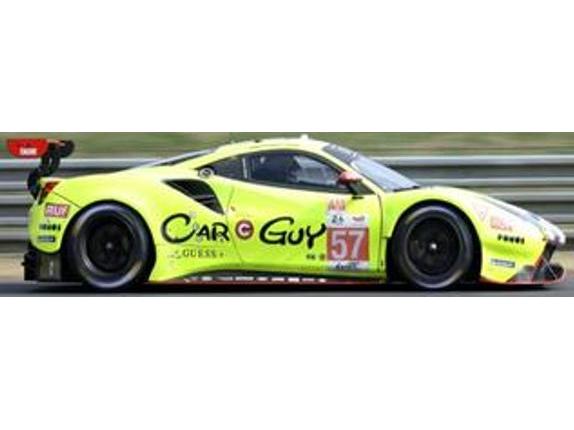 Ferrari 488 GTE EVO Kessel Racing 24H Le Mans 2023 #57 Kimura/Huffaker/Serra 1:43 Scale Resin Car – Looksmart-Looksmart-Diecast Model Centre