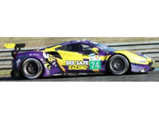 Ferrari 488 GTE EVO Riley Motorsports 24H Le Mans 2022 #74 Fraga/Bird/Gisbergen 1:43 Scale Resin Car – Looksmart-Looksmart-Diecast Model Centre