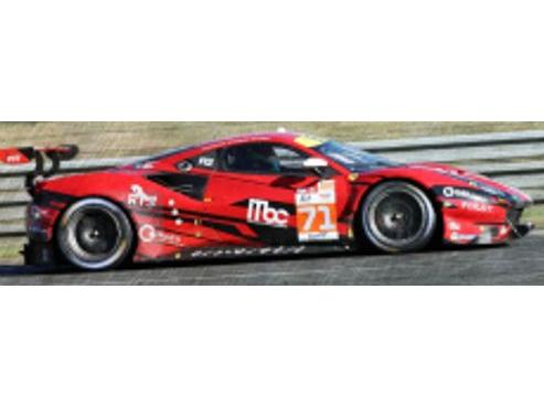 Ferrari 488 GTE EVO Spirit of Race 24H Le Mans 2022 #71 Dezoteux/Ragues/Aubry 1:43 Scale Resin Car – Looksmart-Looksmart-Diecast Model Centre