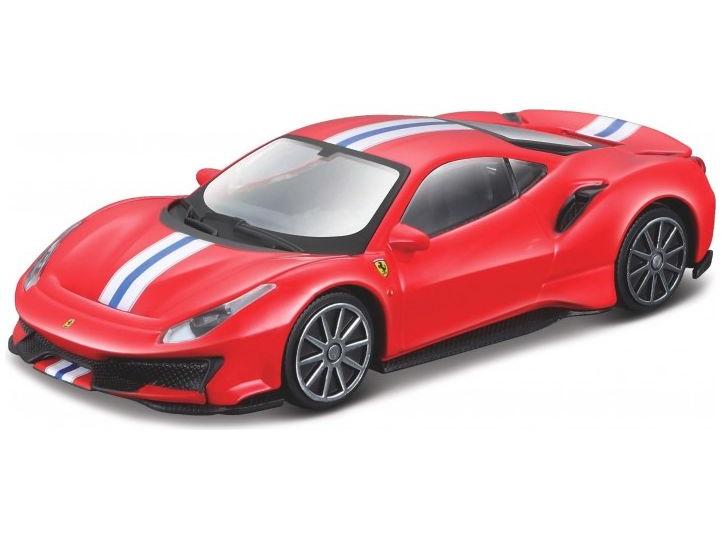 Ferrari 488 Pista Red 1:43 Scale Diecast Model Car – Bburago-Bburago-Diecast Model Centre