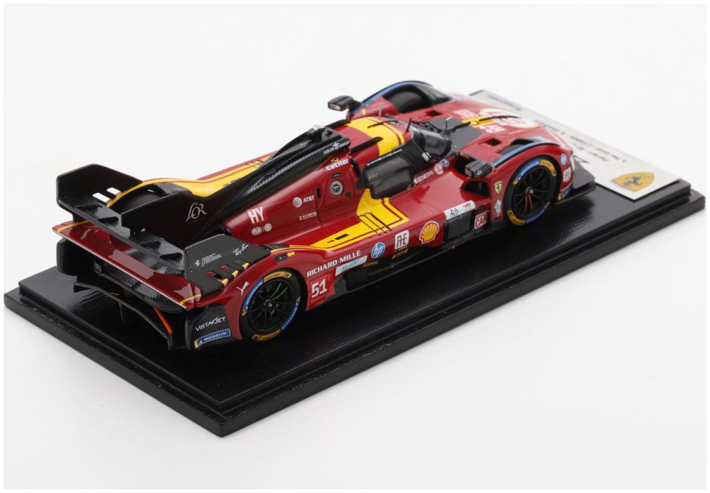 Ferrari 499P #51 Ferrari AF Corse 3rd Le Mans 24H 2025 Guidi/Calado/Giovinazzi 1:43 Scale Looksmart Resin Model Car-Looksmart-Diecast Model Centre
