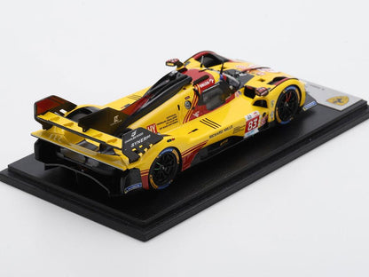 Ferrari 499P #83 AF Corse Le Mans 24H 2024 R. Kubica/R. Shwartzman/Y. Ye 1:43 Scale Looksmart Resin Model Car