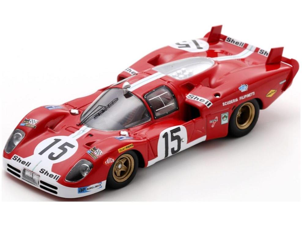 Ferrari 512 S #15 Le Mans 24H 1970 M. Parkes/H. Mueller 1:43 Scale Looksmart Resin Replica-Looksmart-Diecast Model Centre