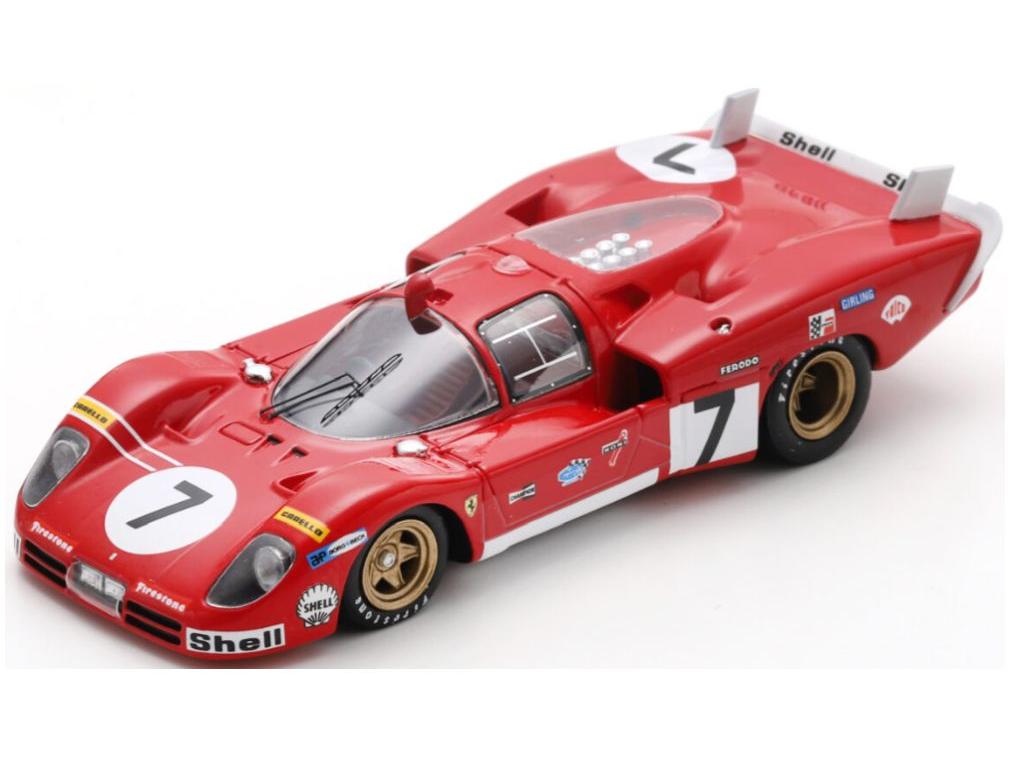 Ferrari 512 S #7 Le Mans 24H 1970 D. Bell R. Peterson 1:43 Scale Looksmart Resin Replica-Looksmart-Diecast Model Centre
