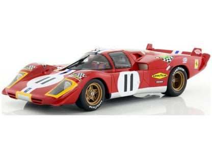 Ferrari 512S #11 4th 24H Le Mans 1970 Bucknum/Posey (Resin Collection) 1:18 Scale Werk83 Diecast Model Car-Werk83-Diecast Model Centre