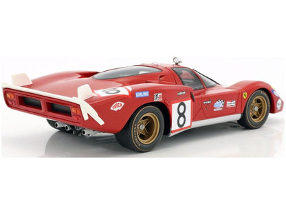 Ferrari 512S Long Tail #8 24H Le Mans 1970 Merzario/Regazzoni 1:18 Scale Werk83 Diecast Model Car-Werk83-Diecast Model Centre