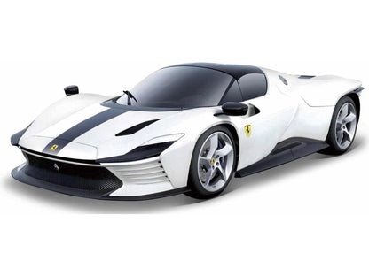 Ferrari Daytona SP3 White/Black 1:18 Scale Diecast Car – Bburago Signature Series-Bburago-Diecast Model Centre