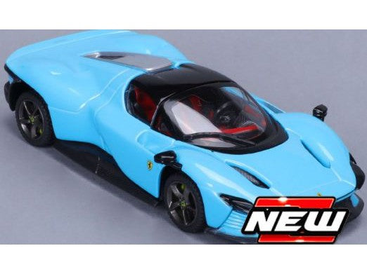 Ferrari Daytona SP3 blue - 1:18 Scale Diecast Model Car-Bburago-Diecast Model Centre
