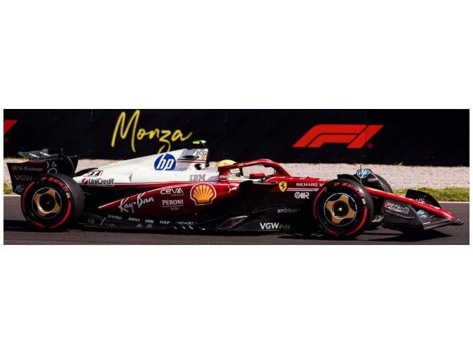 Ferrari F1 SF-25 HP 'Niki Lauda 50th Anniversary' #44 F1 Monza GP 2025 Lewis Hamilton w/case 1:18 Scale Diecast Car – Bburago-Bburago-Diecast Model Centre