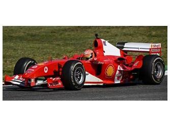 Ferrari F2004 F1 2004 Michael Schumacher 1:43 Scale Bburago Diecast Model Car-Bburago-Diecast Model Centre