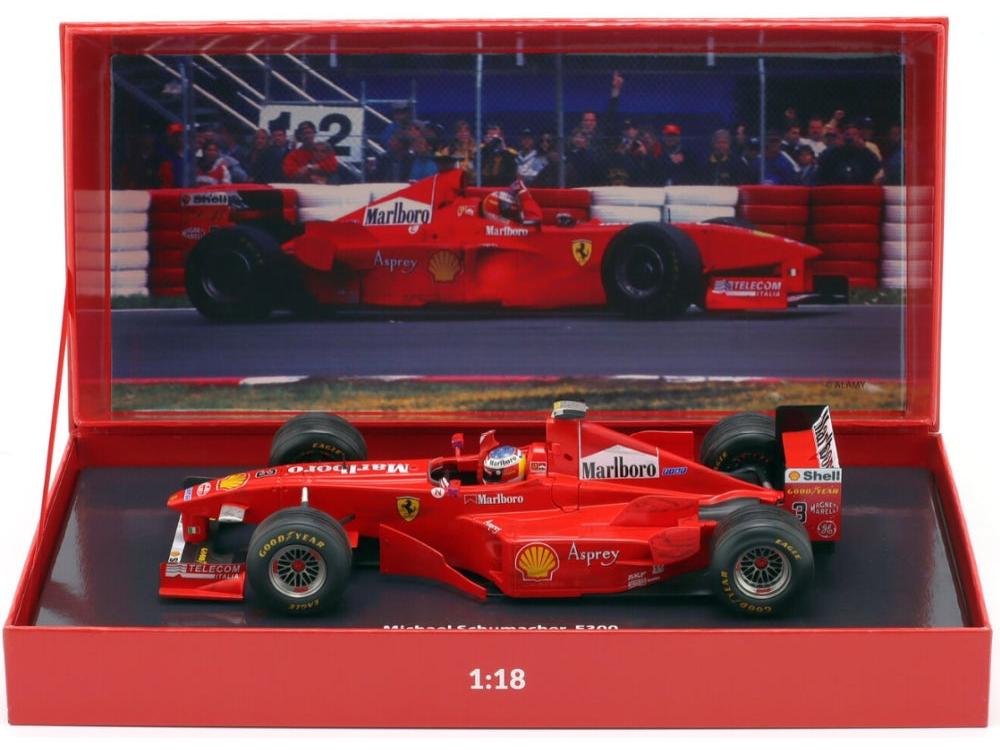 Ferrari F300 #3 Winner F1 Canada GP 1998 Michael Schumacher 1:18 Scale Diecast Car – Werk83-Werk83-Diecast Model Centre