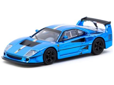 Ferrari F40 LM Blue Coca Cola 1:64 Scale Tarmac Works Diecast Model Car-Tarmac Works-Diecast Model Centre