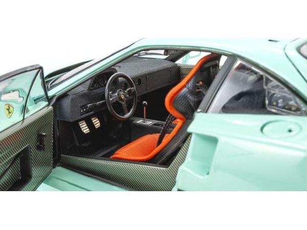 Ferrari F40 Mint Green 1987 1:18 Scale Diecast Model Car – Kyosho-Kyosho-Diecast Model Centre