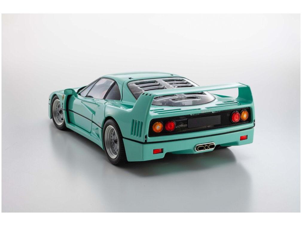 Ferrari F40 Mint Green 1987 1:18 Scale Diecast Model Car – Kyosho-Kyosho-Diecast Model Centre