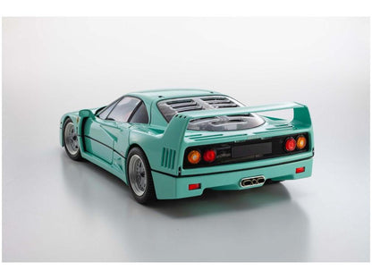 Ferrari F40 Mint Green 1987 1:18 Scale Diecast Model Car – Kyosho-Kyosho-Diecast Model Centre