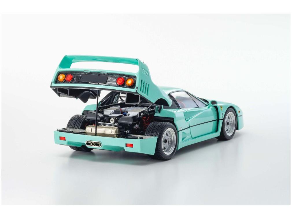 Ferrari F40 Mint Green 1987 1:18 Scale Diecast Model Car – Kyosho-Kyosho-Diecast Model Centre