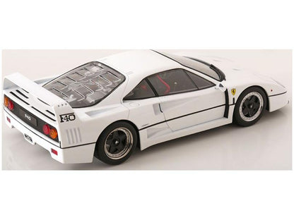 Ferrari F40 Sultan of Brunei White 1:18 Scale KK Scale Diecast Model Car-KK Scale-Diecast Model Centre