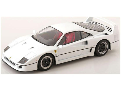 Ferrari F40 Sultan of Brunei White 1:18 Scale KK Scale Diecast Model Car-KK Scale-Diecast Model Centre