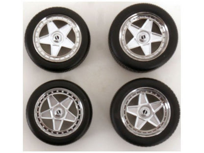 Ferrari F40 Wheels and Tyres Set - 1:18 Scale-KK Scale-Diecast Model Centre