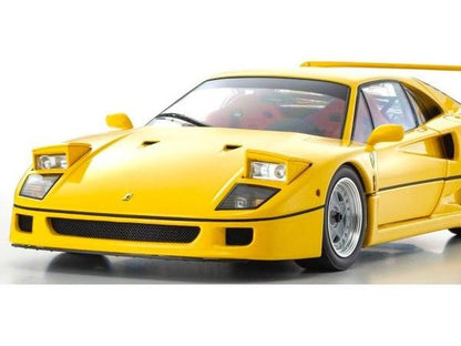 Ferrari F40 Yellow 1987 1:18 Scale Diecast Model Car – Kyosho-Kyosho-Diecast Model Centre