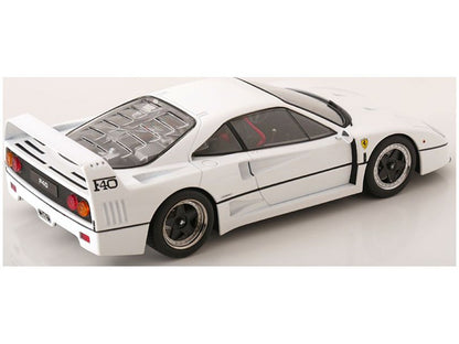 Ferrari F40 white Sultan of Brunei - 1:18 Scale Model Car-KK Scale-Diecast Model Centre