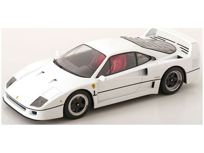 Ferrari F40 white Sultan of Brunei - 1:18 Scale Model Car-KK Scale-Diecast Model Centre