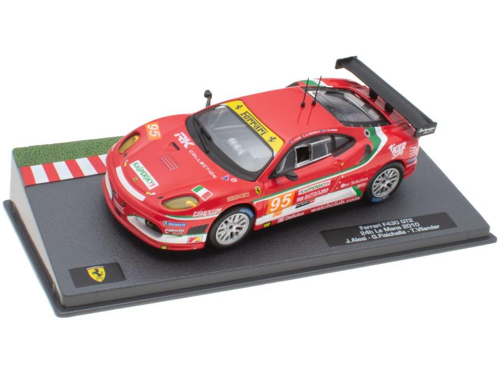 Ferrari F430 GT2 24H Le Mans 2010 1:43 Scale Diecast Model-Unbranded-Diecast Model Centre