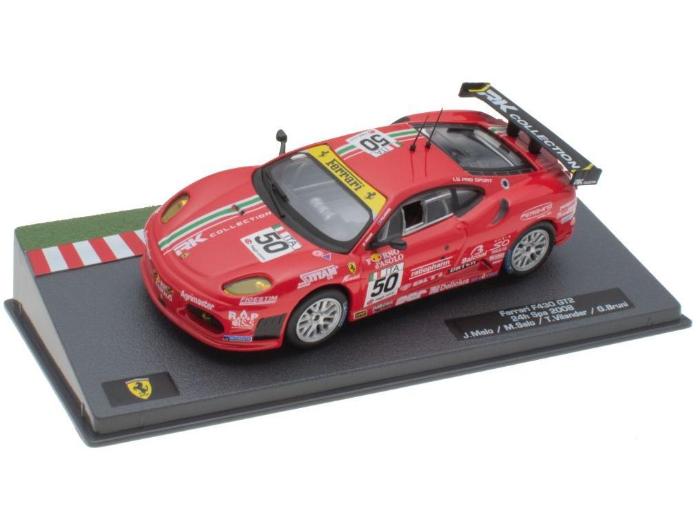Ferrari F430 GT2 24H Spa 2008 1:43 Scale Diecast Model-Unbranded-Diecast Model Centre
