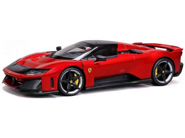 Ferrari F80 2024 Red/Silver Black Wheels 1:18 Scale Diecast Model Car – Bburago-Bburago-Diecast Model Centre