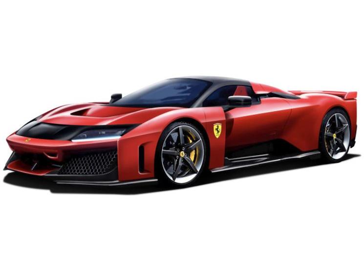 Ferrari F80 Red (Signature Series) 1:18 Scale Diecast Model Car – Bburago-Bburago-Diecast Model Centre
