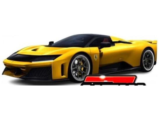 Ferrari F80 Yellow (Speed Icons) 1:64 Scale Diecast Model Car – Maisto-Maisto-Diecast Model Centre