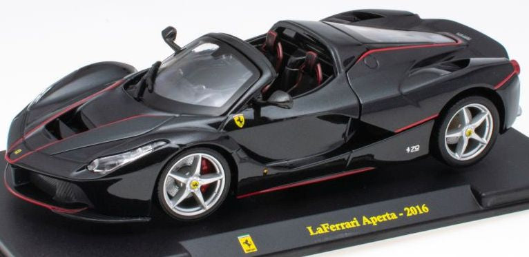 Ferrari LaFerrari 2016 black - 1:24 Scale Model Car-Unbranded-Diecast Model Centre