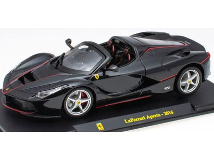 Ferrari LaFerrari Aperta Black 2016 1:24 Scale Unbranded Diecast Model Car-Unbranded-Diecast Model Centre