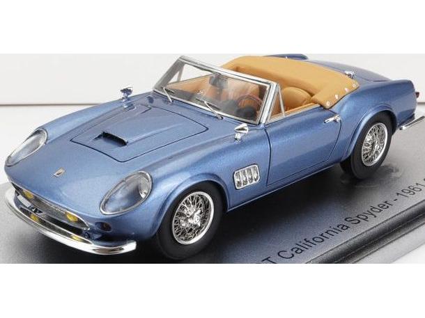 Ferrari Modena 250GT California Spider Blue Top Down 1961 1:43 Scale Kess Resin Model-Kess-Diecast Model Centre