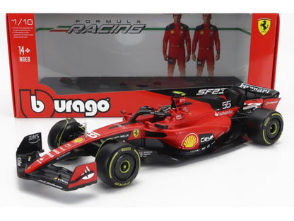 Ferrari SF-23 #55 F1 2023 Carlos Sainz - 1:18 Scale Diecast Model Car-Bburago-Diecast Model Centre