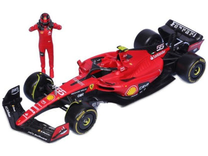 Ferrari SF-23 #55 F1 2023 Carlos Sainz - 1:24 Scale Diecast Model Car-Bburago-Diecast Model Centre