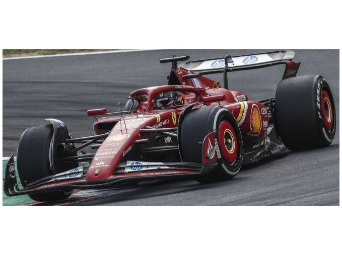 Ferrari SF-24 #16 Winner F1 Italian GP 2024 Charles Leclerc - 1:43 Scale Model Car (w/helmet)-Bburago-Diecast Model Centre