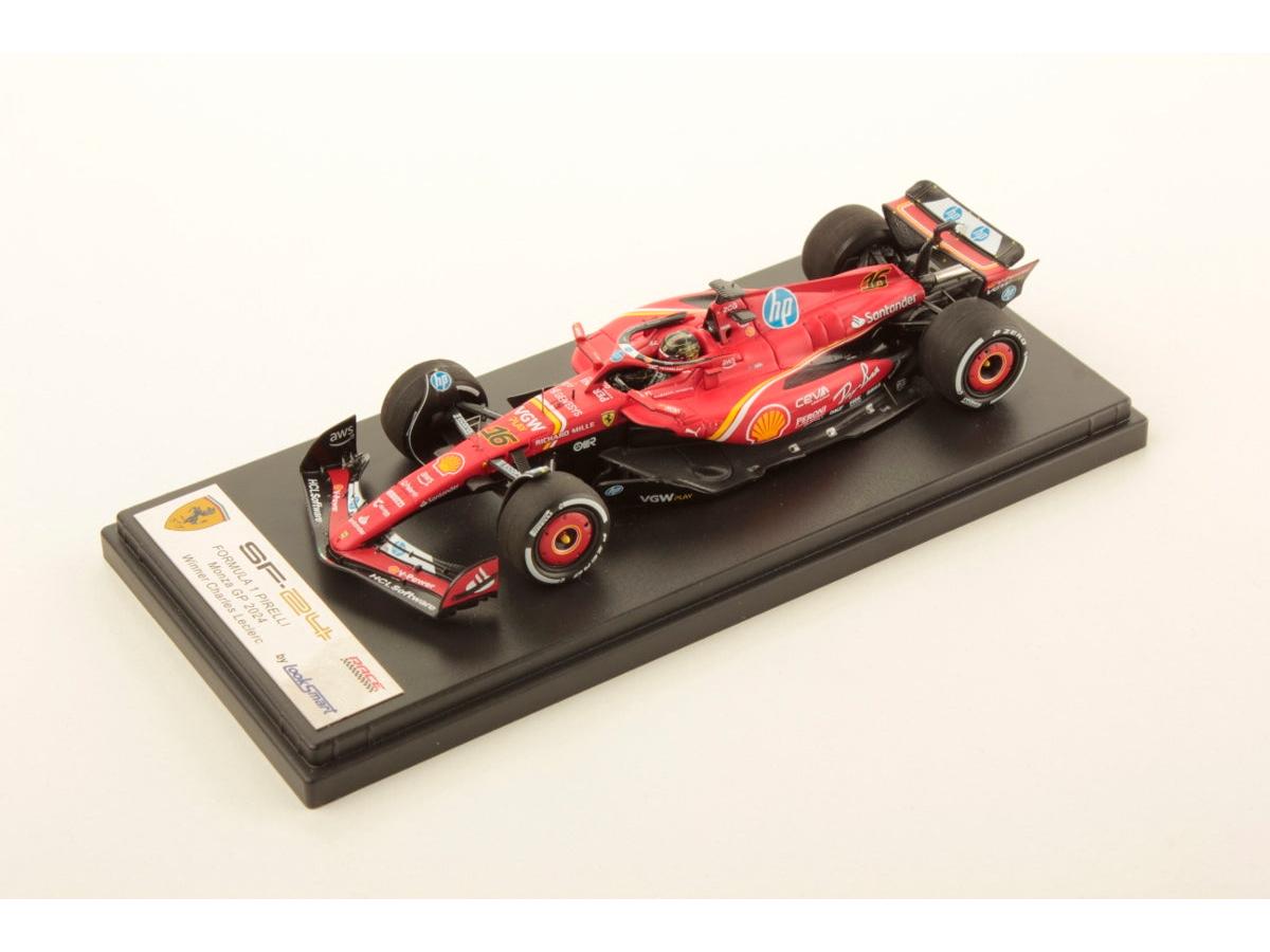 Ferrari SF-24 #16 Winner Monza GP 2024 Charles Leclerc 1:43 Scale Looksmart Resin Model Car-Looksmart-Diecast Model Centre